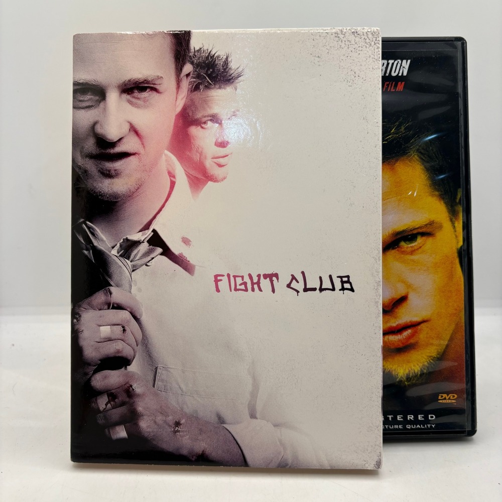 Fight Club DVD 2000479 David Fincher Brad Pitt Edward Norton Slipcover THX